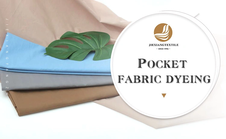 Tc Pocketing Lining Fabric T/C 80/20 110X76 Dyed for Pants Pocket Lining