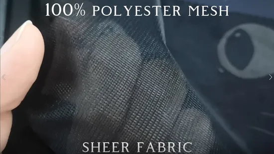 2*2 Mesh Fabric 100% Polyester 4 Way Stretch Fabric for Mesh Tops Mesh Chair Sportswear School Uniform Lining 