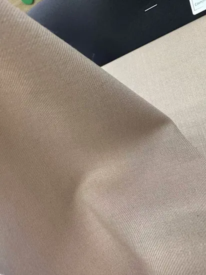 Polyester/Rayon/Wool/Spandex Fabric Twill Piece Dyed Quality for Lady′s Jacket, Suit, Outwear 