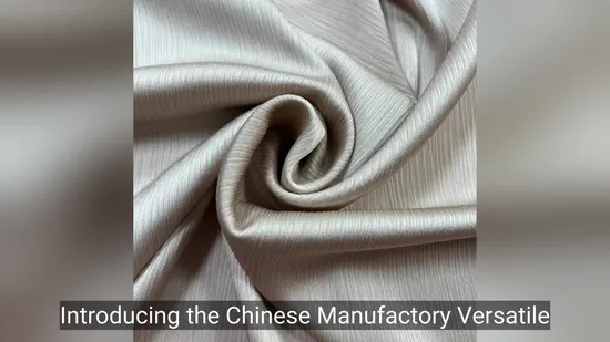 Chinese Manufactory Versatile 100%Te/Polyester Textile for Stylish Garment Creation 