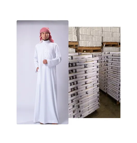 Tr Suit Fabric Polyester Viscose High Quality Fashion Shiny Striped Satin Dubai Men Women Ladies Material 