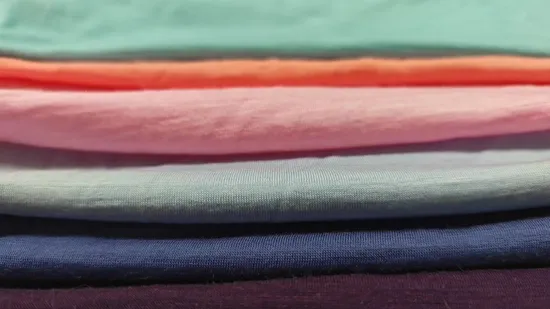 High Quality 100% Merino Wool Single Jersey Fabric for T