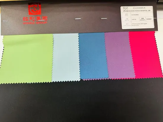 Polyester/Rayon/Spandex with Multicolor Beautiful Fabrics Hot Selling for Lady′s Suit, Pants 