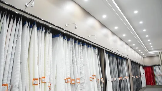 Striped Jacquard Curtain Organic Heavy Duty Beautiful Upholstery Fabric 