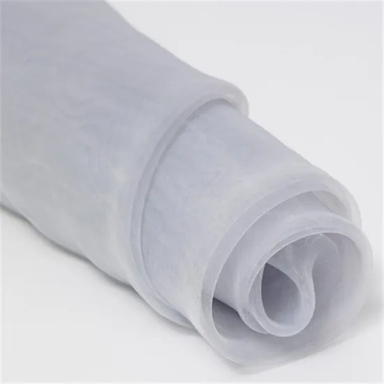 Soft Feel Polyester Fabric Organza Fabric for Dress/Garments 