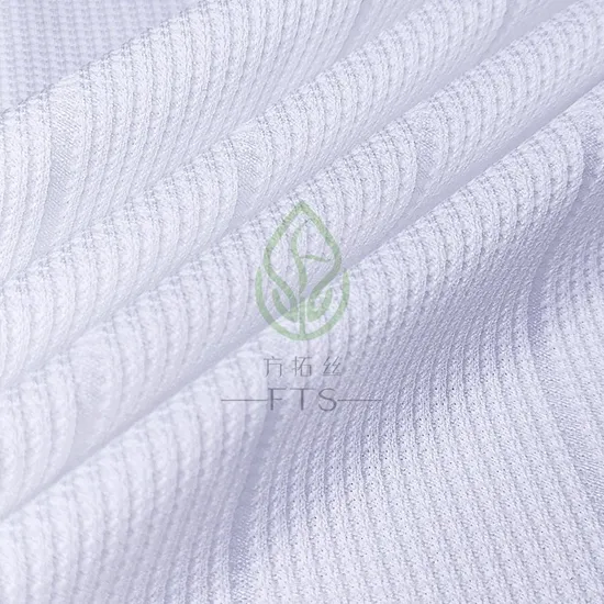 100%Polyester Quick Dry Mesh Jacquard Sports Knit Fabric for Sport T