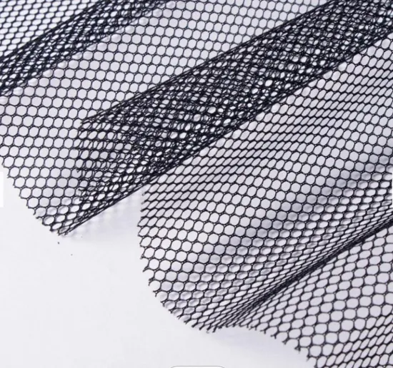 50d 100% Polyester Tricot Power Mesh Net Shoe Sport Stretch Fishscale Fabric for Tent 