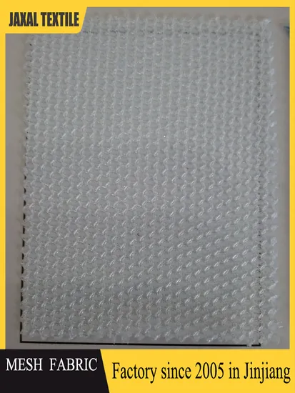 New Design in Polyester Spandex Stretch 3D Air Fancy Mesh Fabric for Sportswear Underwear 