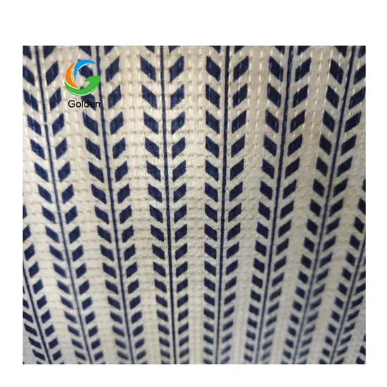Golden Striped Pass CFR1633 Nonwoven Stitchbonded Fabric for Mattress 